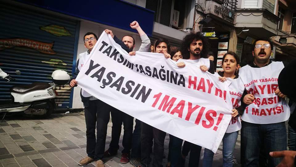 BAĞIMSIZ VE DEMOKRATİK TÜRKİYE İÇİN 1 MAYIS’TA ALANLARA